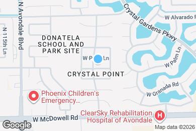 Map image of the property - 11194 W Granada Rd