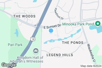 Map image of the property - Whispering Ponds Apartments