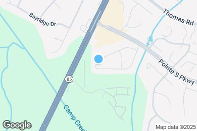Map image of the property - 1021 Brandon Hill Way