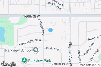 Map image of the property - 16112 Foliage Ave