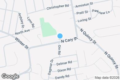 Map image of the property - 704 N Cary St
