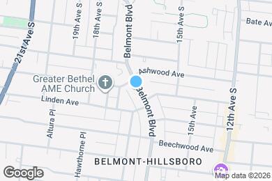 Map image of the property - 2217 Belmont Blvd