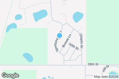 Map image of the property - 2920 Sportsmans Dr