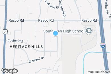 Map image of the property - 7851 Chesterfield Dr S