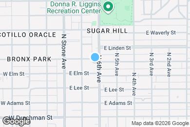 Map image of the property - 1741 N 6th Ave