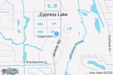 Map image of the property - 1514 Edgewater Cir