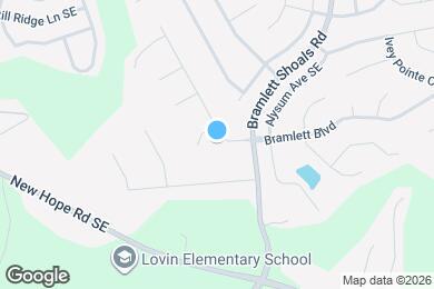 Map image of the property - 1655 Bramlett Blvd