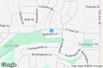 Map image of the property - 4387 Berkeley Ln