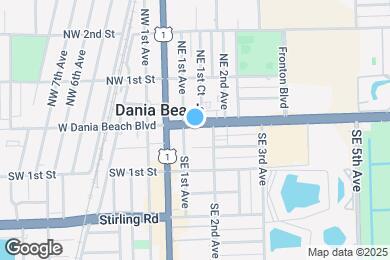 Map image of the property - The Place at Dania Beach