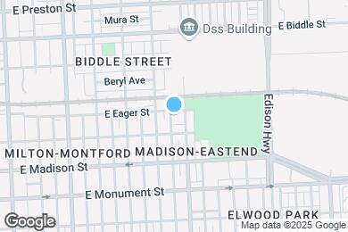 Map image of the property - 917 N Streeper St