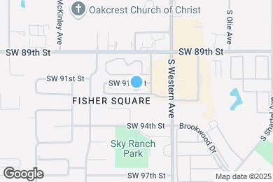 Map image of the property - 921 SW 92nd St