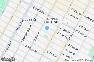 Map image of the property - 221 E 76th St