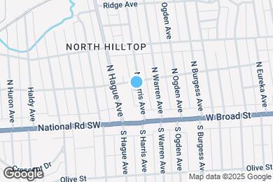 Map image of the property - 69 N Harris Ave