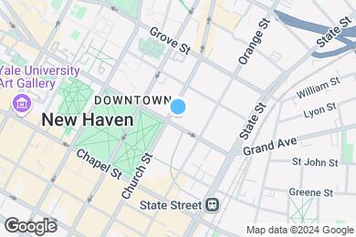 Map image of the property - The Union Apartments New Haven