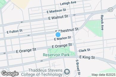 Map image of the property - 126 N Reservoir St