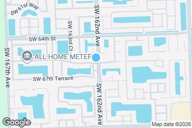 Map image of the property - 6601 SW 162nd Ct