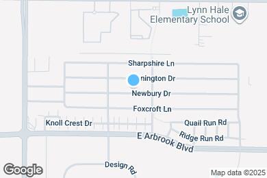 Map image of the property - 2117 Newbury Dr