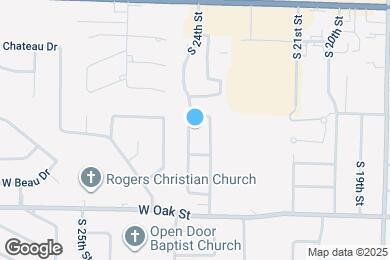Map image of the property - 707 S 24th St
