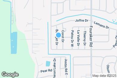 Map image of the property - 2203 Bourget Dr