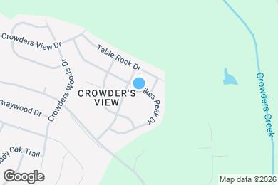 Map image of the property - 3313 Pikes Peak Dr