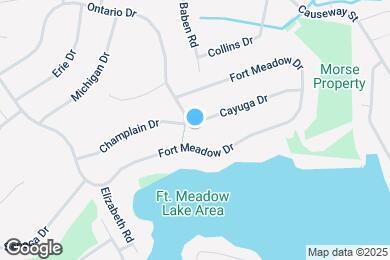 Map image of the property - 1 Cayuga Dr