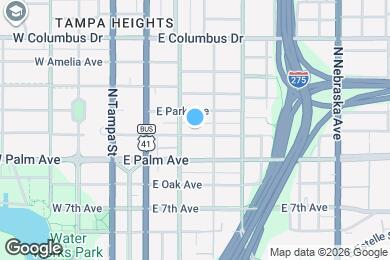 Map image of the property - 308 E Ross Ave