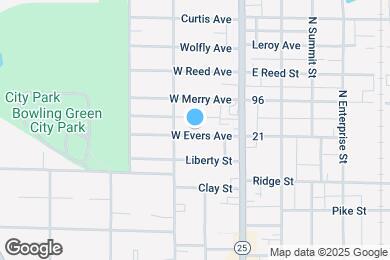 Map image of the property - 216 W Evers Ave