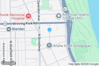 Map image of the property - 3924 N Pine Grove Ave