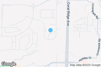 Map image of the property - 2861 Coral Ct