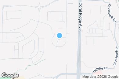 Map image of the property - 2871 Coral Ct
