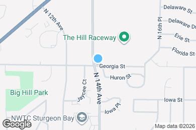 Map image of the property - 1400 Georgia St