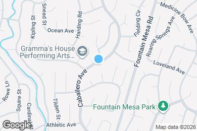 Map image of the property - 7125 Caballero Ave