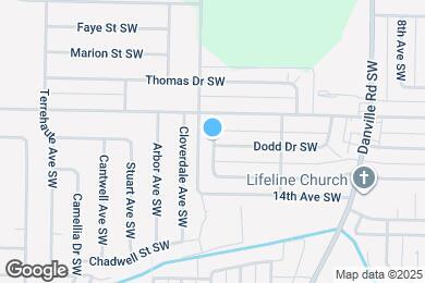 Map image of the property - 1231 Freemont St SW