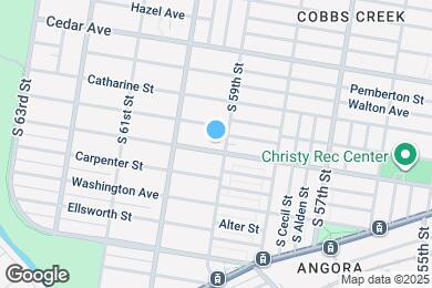 Map image of the property - 5911 Christian St