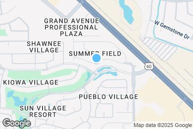 Map image of the property - 14051 W Two Guns Trail