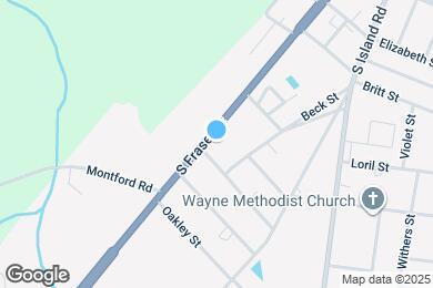 Map image of the property - 2411 S Fraser St
