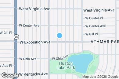 Map image of the property - 680 S Canosa Ct