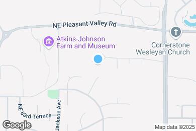 Map image of the property - 4411 NE 65th Terrace