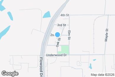 Map image of the property - Oak Village Apartments