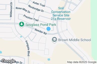 Map image of the property - 2009 Chisolm Trl