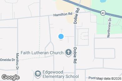 Map image of the property - 1741 Chief Okemos