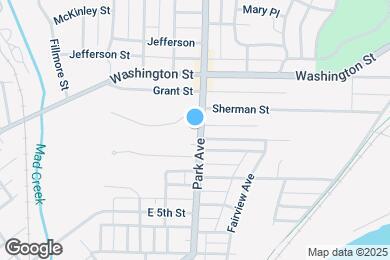 Map image of the property - 714 Park Ave
