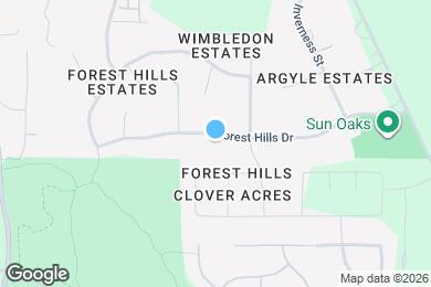 Map image of the property - 3075 Forest Hills Dr
