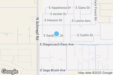 Map image of the property - 3723 E Sandoval Dr