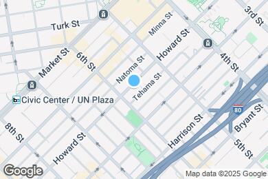 Map image of the property - 975 Howard St