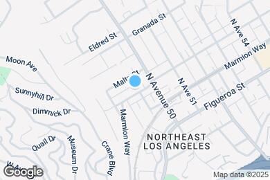 Map image of the property - 4929 Monte Vista Street