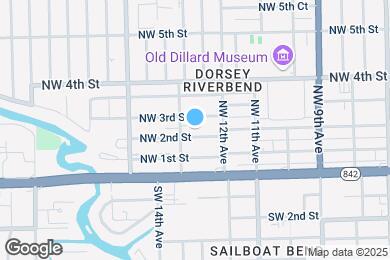 Map image of the property - 1305 NW 2nd St