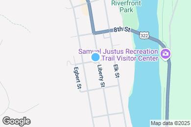 Map image of the property - 647 Liberty St