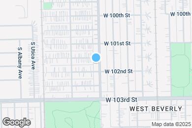 Map image of the property - 10142 S California Ave