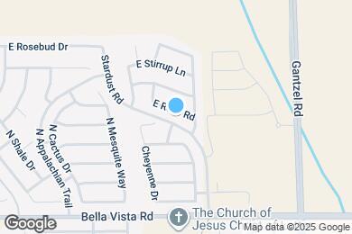 Map image of the property - 1465 E Rolls Rd